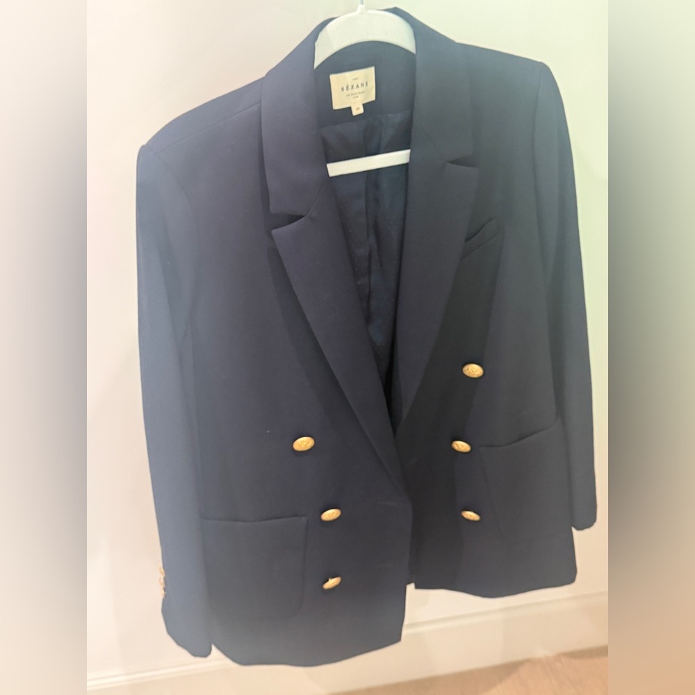 Gorgeous Navy Sezane Blazer NWOT